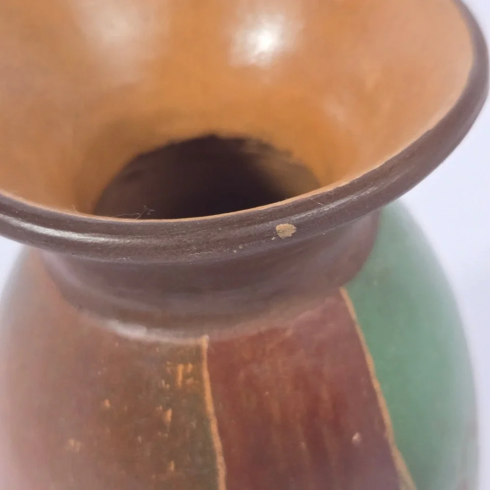 Handmade Peruvian Ceramic - Hand-Painted Pre-Columbian Nazca  Inca Style Pottery